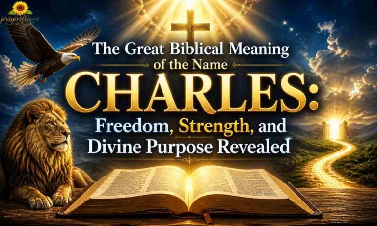 The Great Biblical Meaning of the Name CHARLES Freedom, Strength, and Divine Purpose Revealed