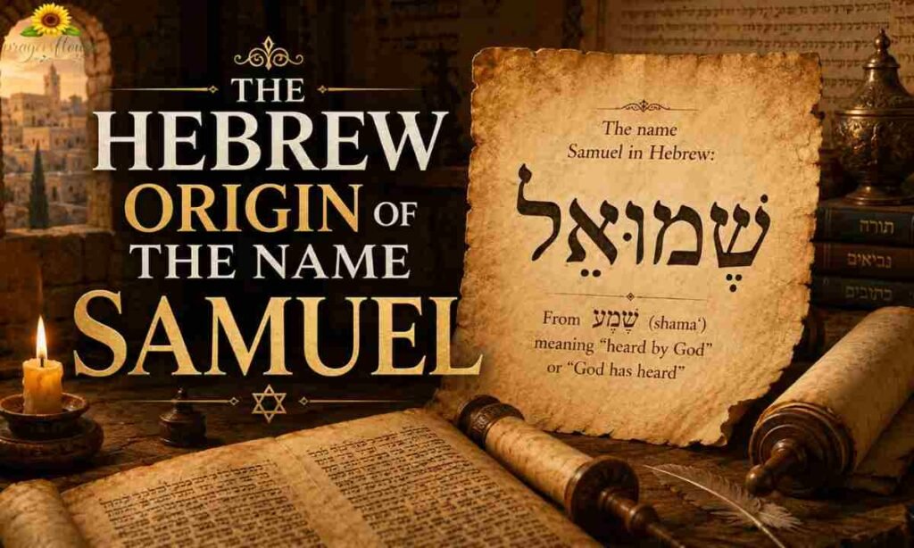 The Hebrew Origin of the Name Samuel
