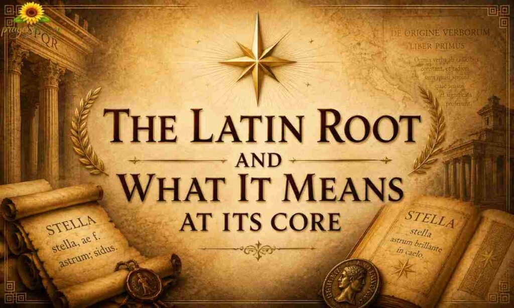 The Latin Root and What It Means at Its Core