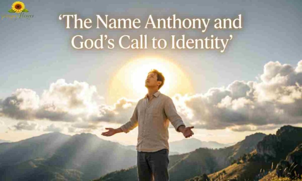 The Name Anthony and God's Call to Identity