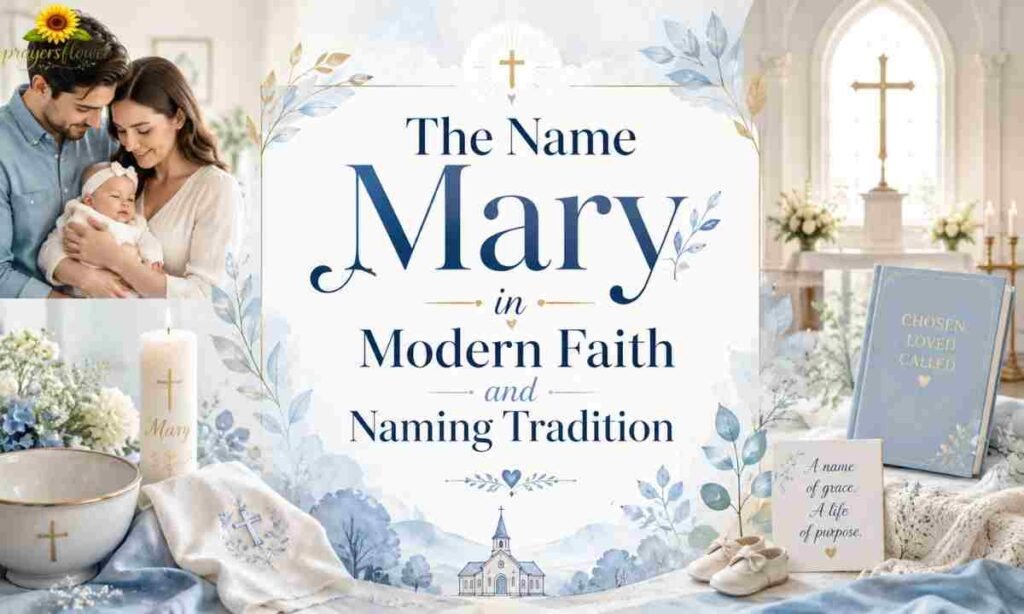 The Name Mary in Modern Faith and Naming Tradition