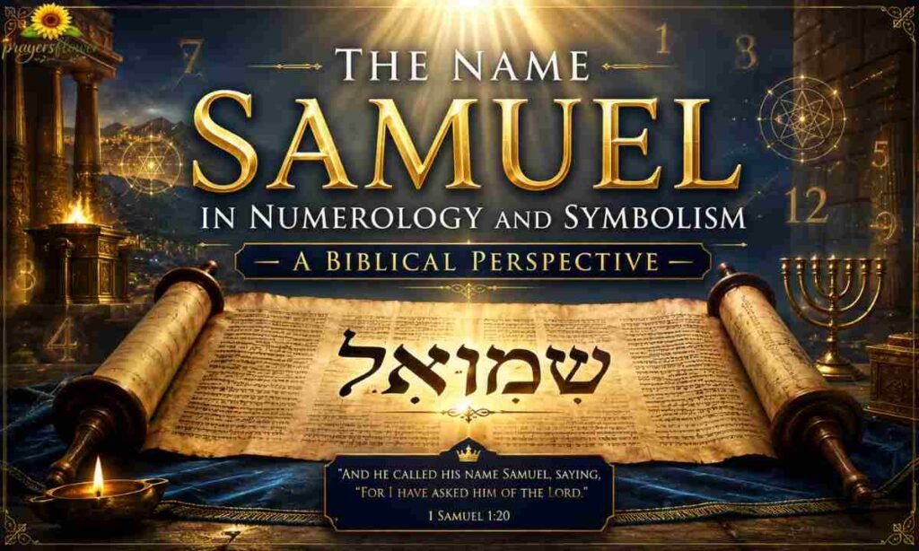 The Name Samuel in Numerology and Symbolism — A Biblical Perspective