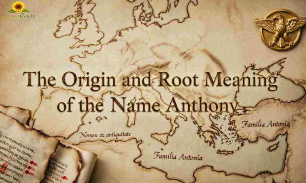The Origin and Root Meaning of the Name Anthony