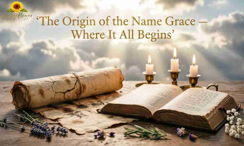 The Origin of the Name Grace — Where It All Begins