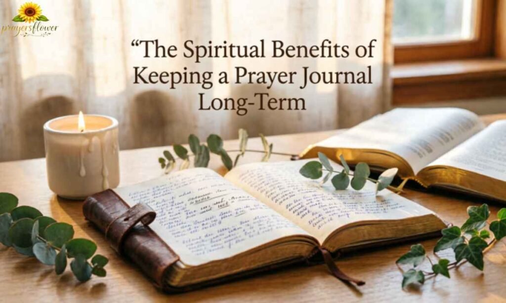 The Spiritual Benefits of Keeping a Prayer Journal Long-Term