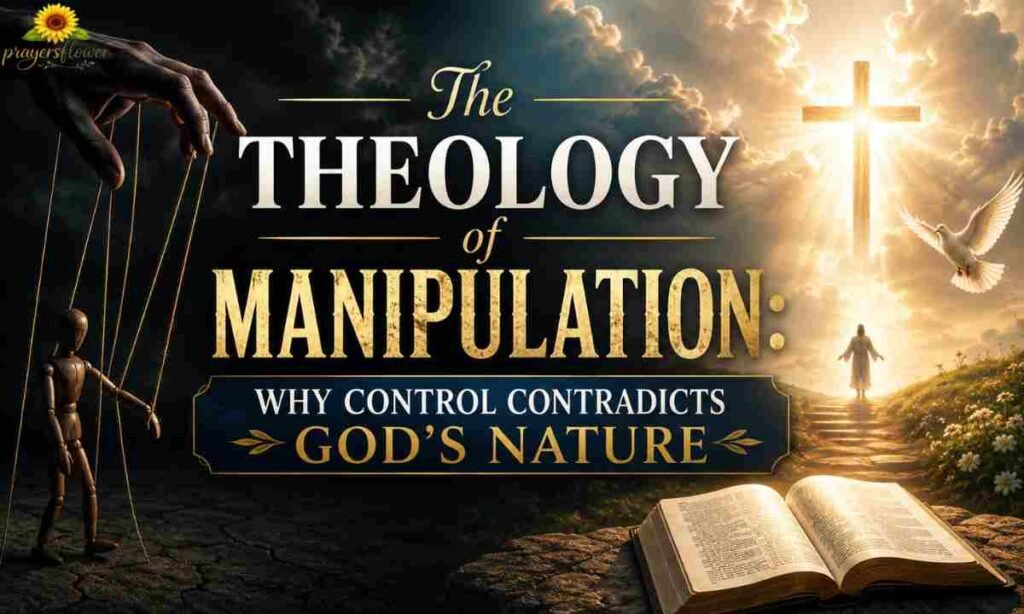 The Theology of Manipulation Why Control Contradicts God's Nature