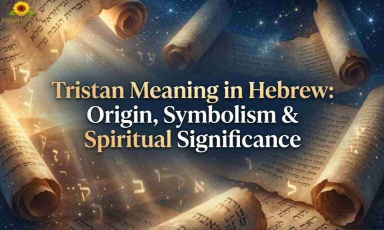 Tristan Meaning in Hebrew Origin, Symbolism & Spiritual Significance