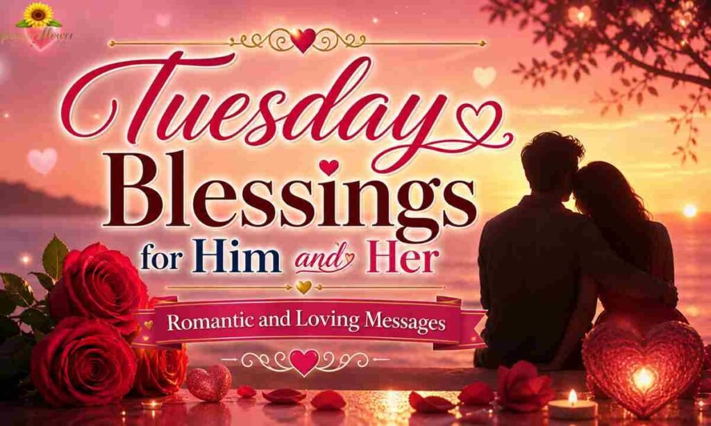 Tuesday Blessings for Him and Her — Romantic and Loving Messages