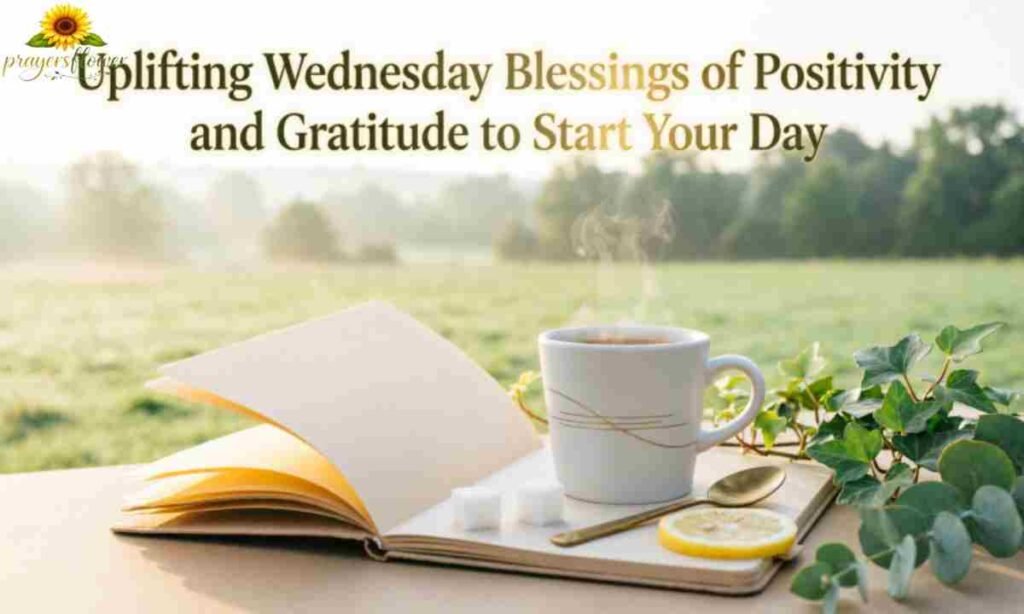 Uplifting Wednesday Blessings of Positivity and Gratitude to Start Your Day