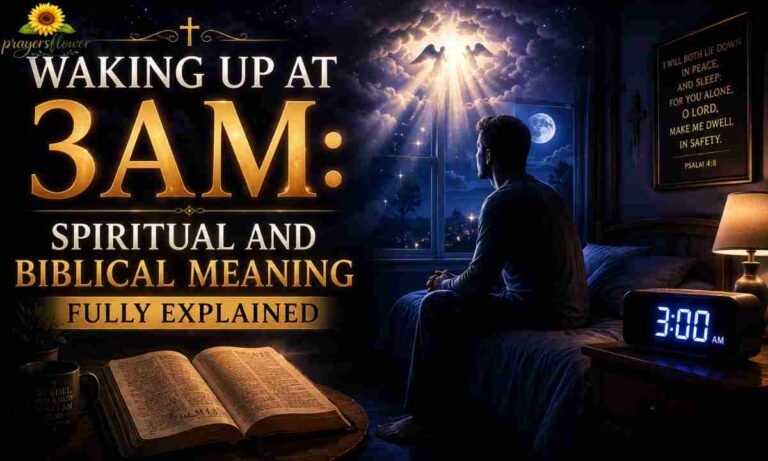 Waking Up at 3AM Spiritual and Biblical Meaning Fully Explained