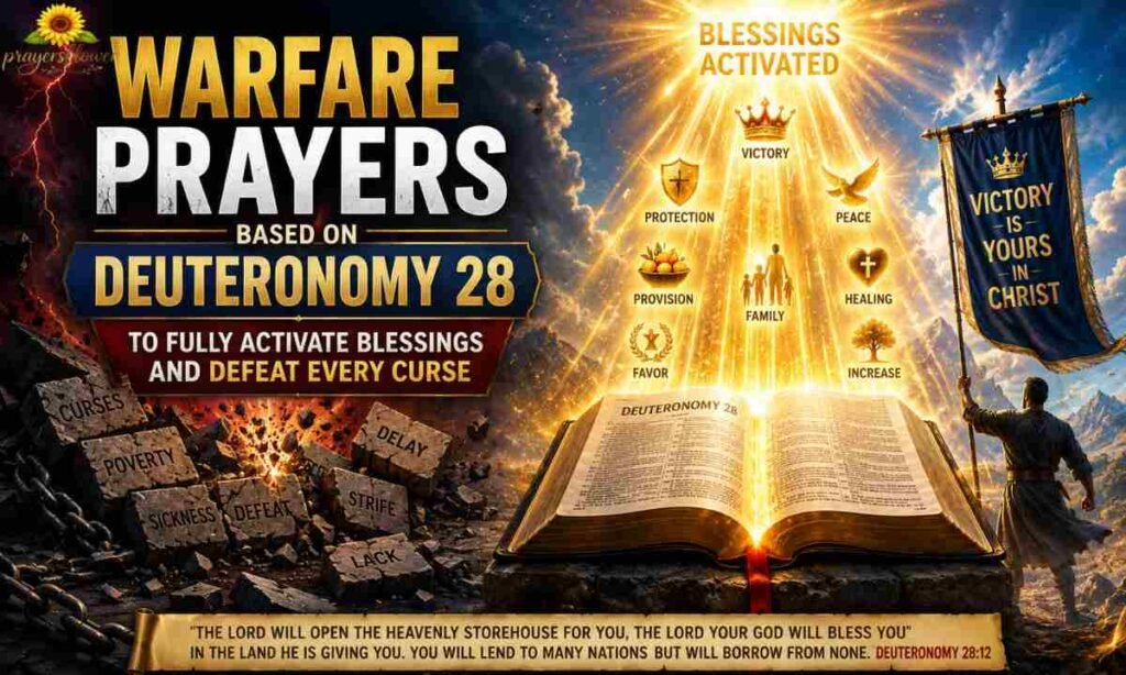 Warfare Prayers Based on Deuteronomy 28 to Fully Activate Blessings and Defeat Every Curse