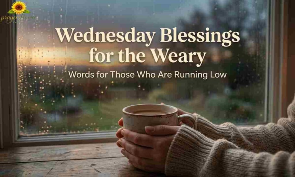 Wednesday Blessings for the Weary Words for Those Who Are Running Low