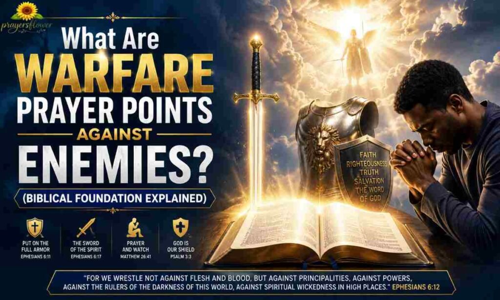 What Are Warfare Prayer Points Against Enemies (Biblical Foundation Explained)