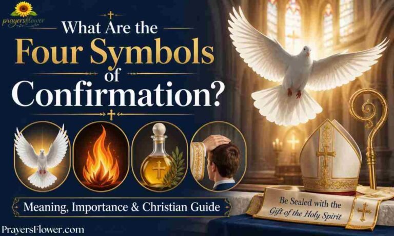 What Are the Four Symbols of Confirmation Meaning, Importance & Christian Guide