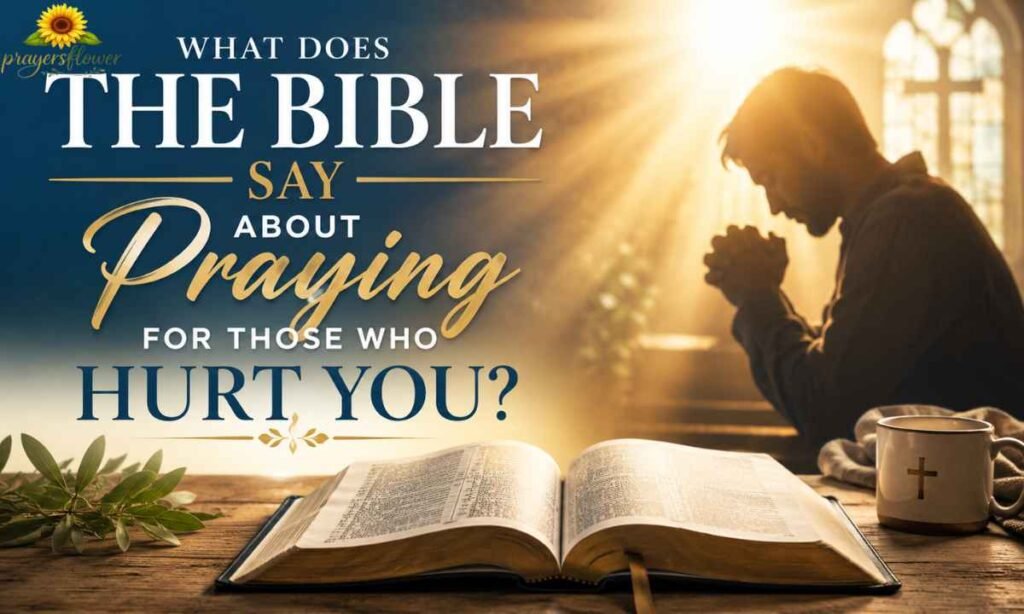 What Does the Bible Say About Praying for Those Who Hurt You