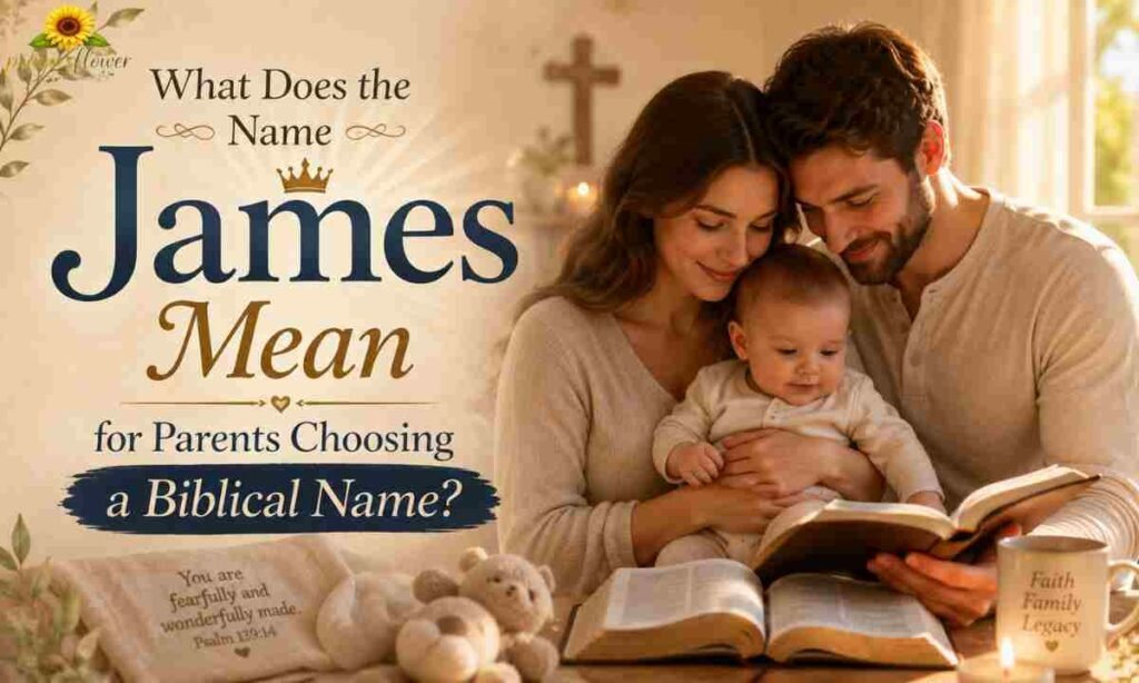 What Does the Name James Mean for Parents Choosing a Biblical Name