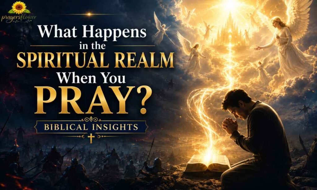 What Happens in the Spiritual Realm When You Pray Biblical Insights