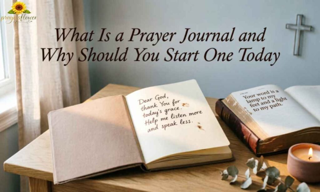 What Is a Prayer Journal and Why Should You Start One Today