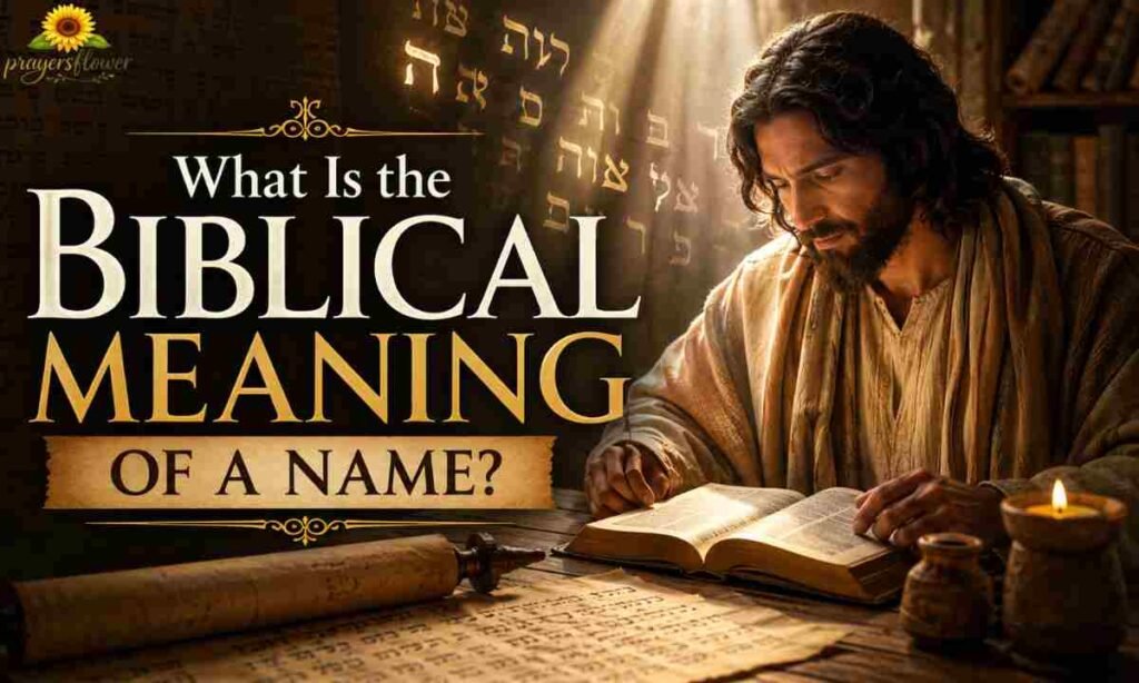 What Is the Biblical Meaning of a Name