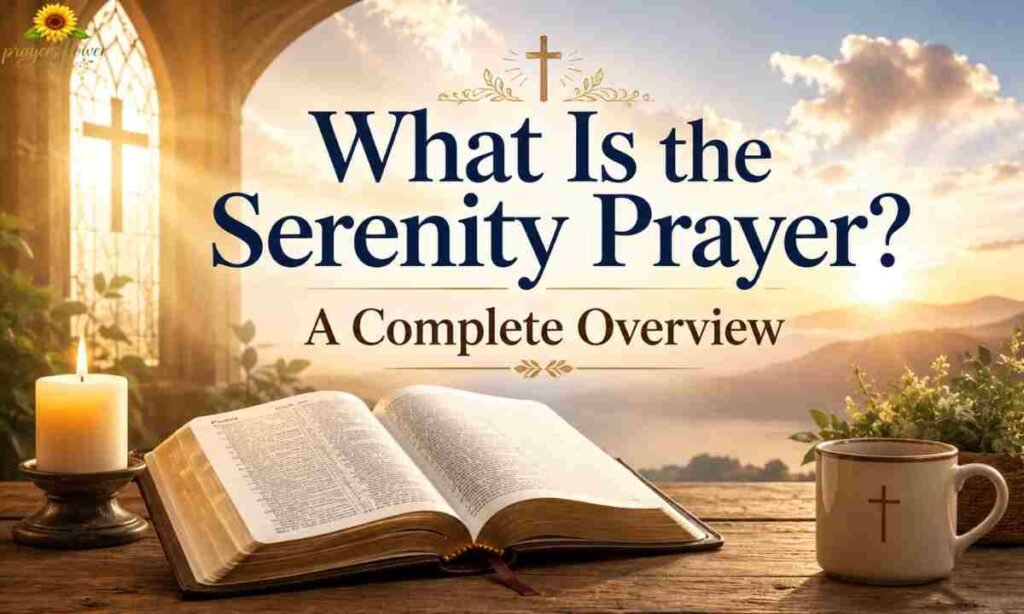 What Is the Serenity Prayer A Complete Overview