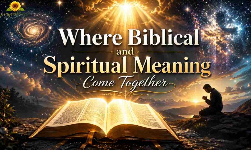Where Biblical and Spiritual Meaning Come Together