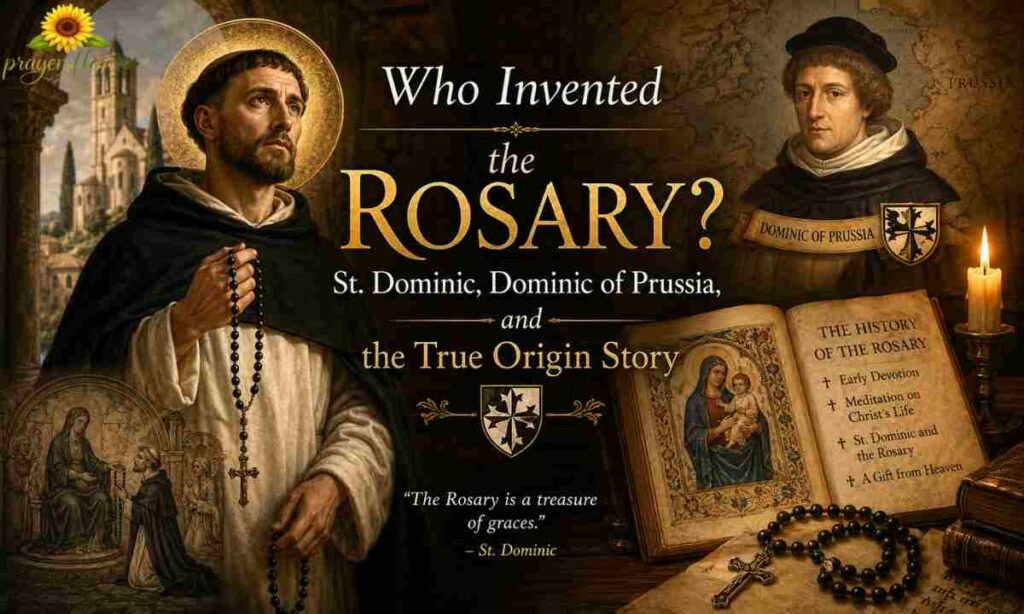 Who Invented the Rosary St. Dominic, Dominic of Prussia, and the True Origin Story