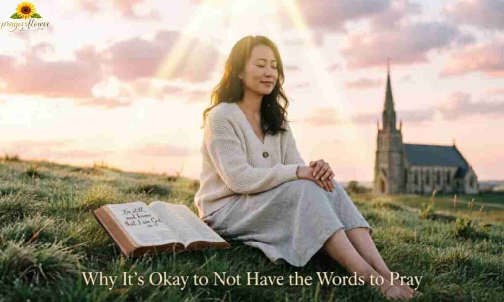 Why It's Okay to Not Have the Words to Pray