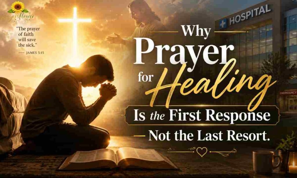 Why Prayer for Healing Is the First Response — Not the Last Resort