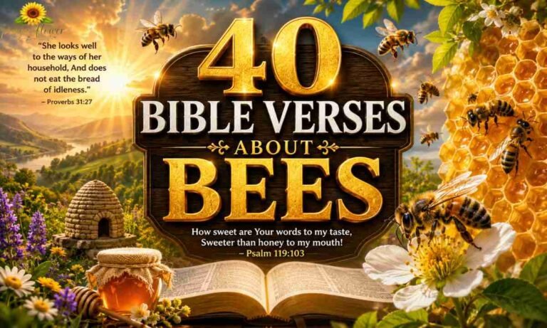 40 Bible Verses About Bees
