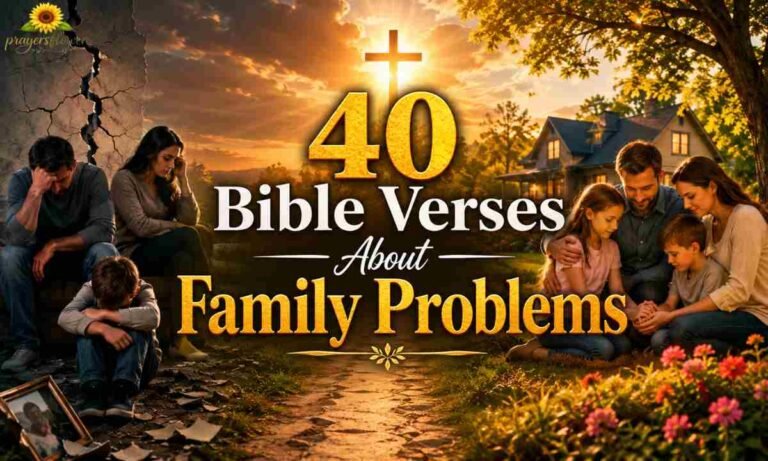40 Bible Verses About Family Problems