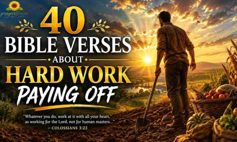 40 Bible Verses About Hard Work Paying Off
