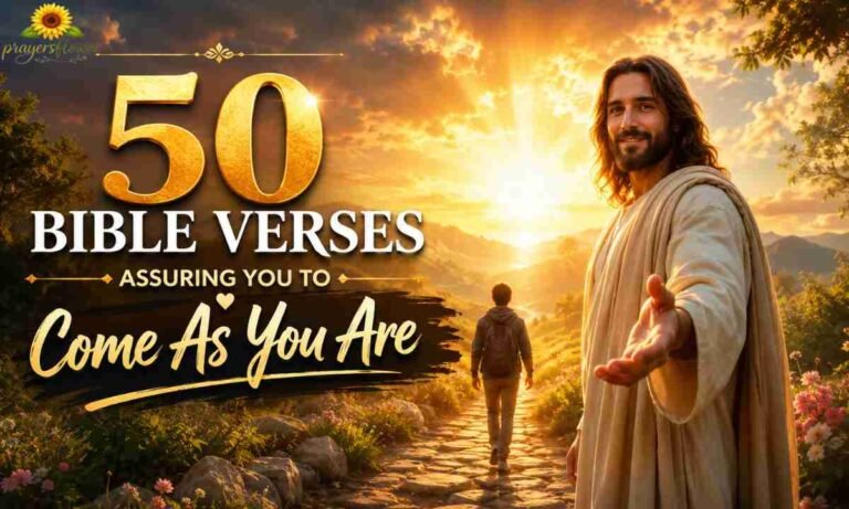 50 Bible Verses Assuring You to Come As You Are