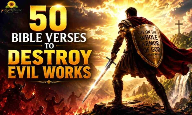 50 Bible Verses To Destroy Evil Works