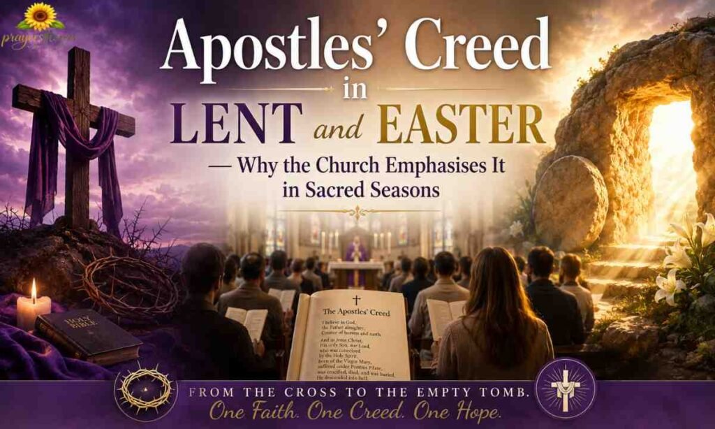 Apostles' Creed in Lent and Easter — Why the Church Emphasises It in Sacred Seasons