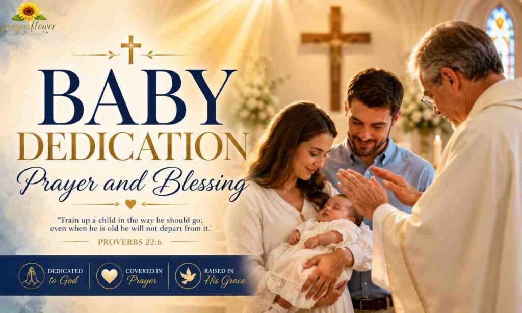 Baby Dedication Prayer and Blessing