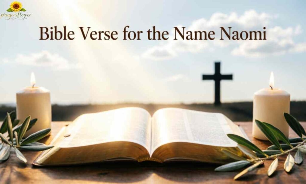 Bible Verse for the Name Naomi
