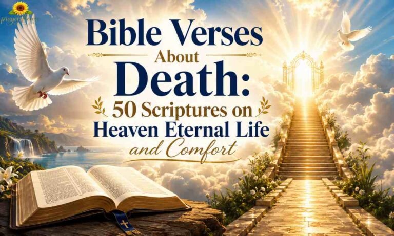 Bible Verses About Death 50 Scriptures on Heaven Eternal Life and Comfort