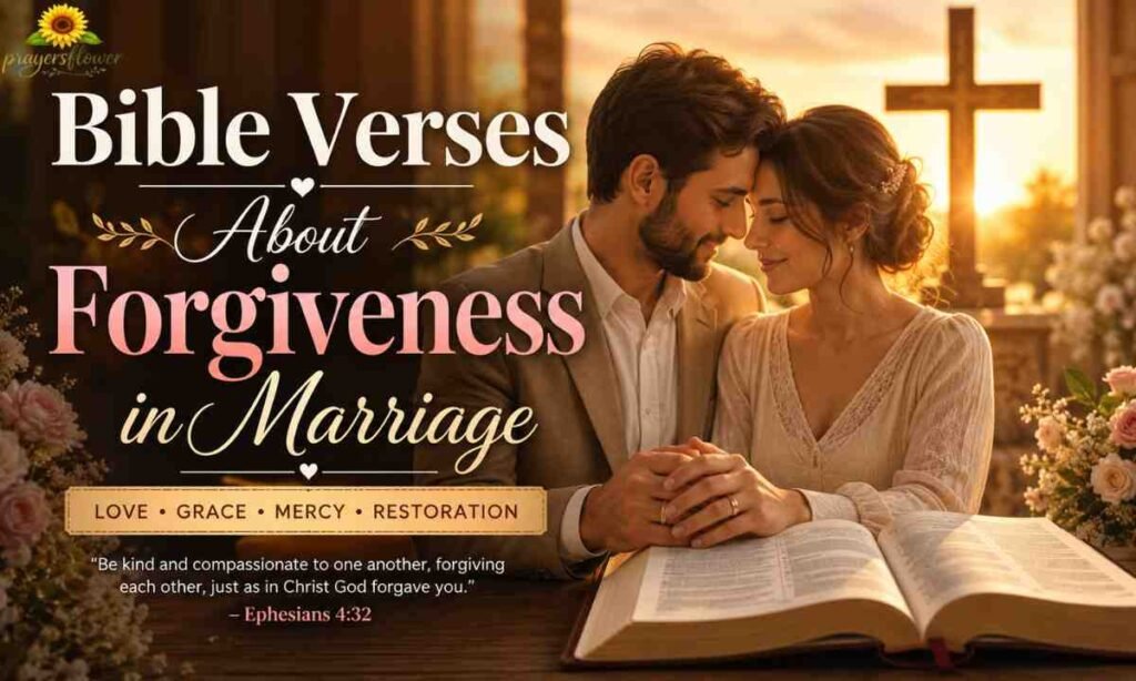Bible Verses About Forgiveness in Marriage