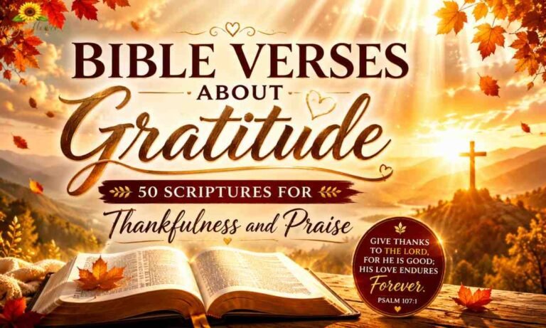 Bible Verses About Gratitude 50 Scriptures for Thankfulness and Praise