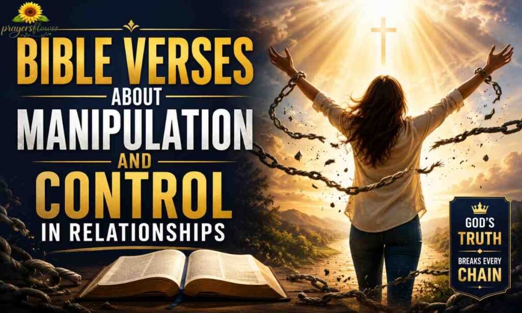 Bible Verses About Manipulation and Control in Relationships