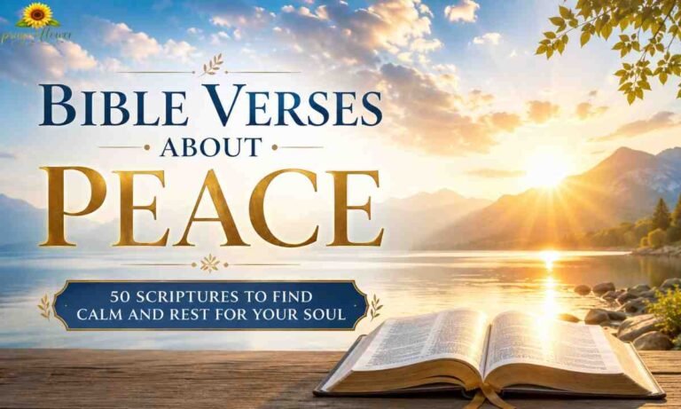 Bible Verses About Peace 50 Scriptures to Find Calm and Rest for Your Soul