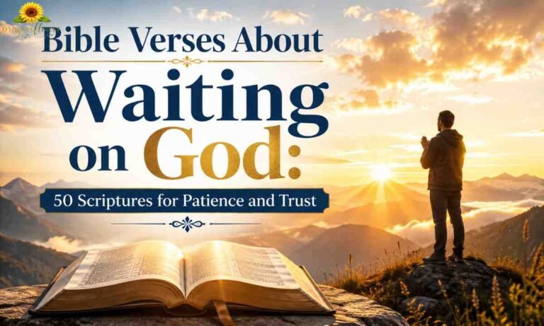 Bible Verses About Waiting on God 50 Scriptures for Patience and Trust