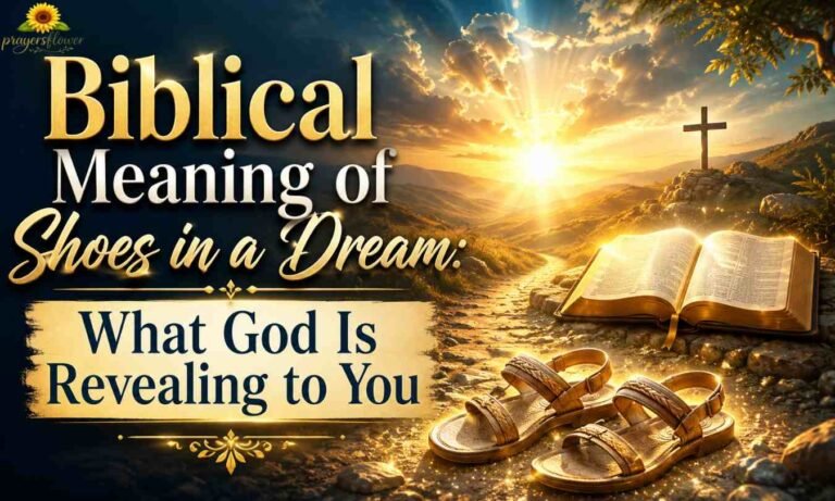 Biblical Meaning of Shoes in a Dream What God Is Revealing to You
