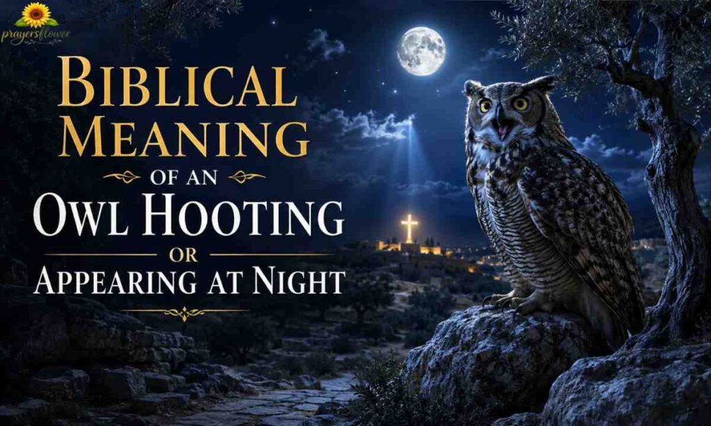 Biblical Meaning of an Owl Hooting or Appearing at Night