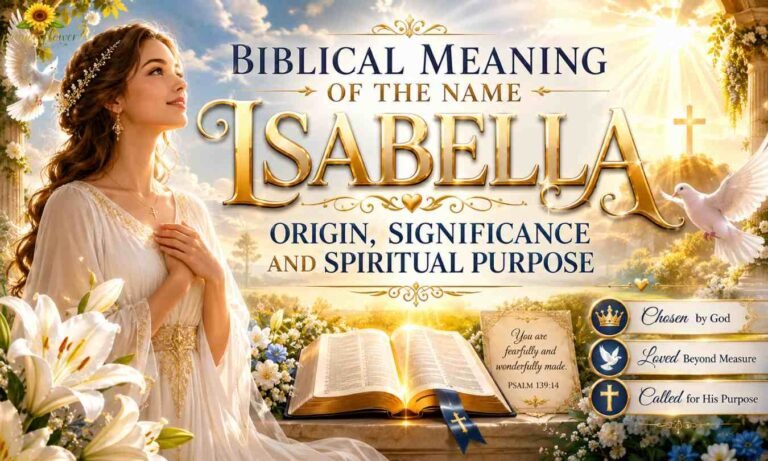 Biblical Meaning of the Name Isabella Origin, Significance and Spiritual Purpose