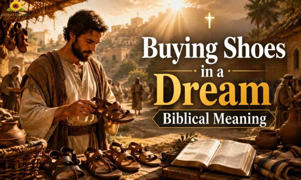 Buying Shoes in a Dream Biblical Meaning