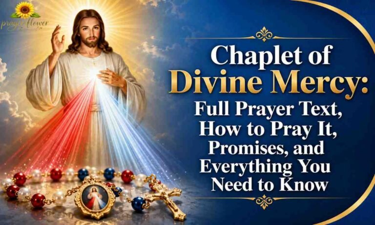Chaplet of Divine Mercy Full Prayer Text, How to Pray It, Promises, and Everything You Need to Know