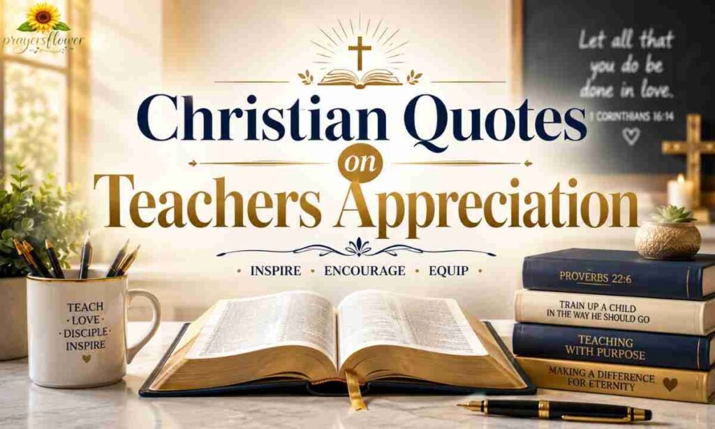 Christian Quotes on Teachers Appreciation