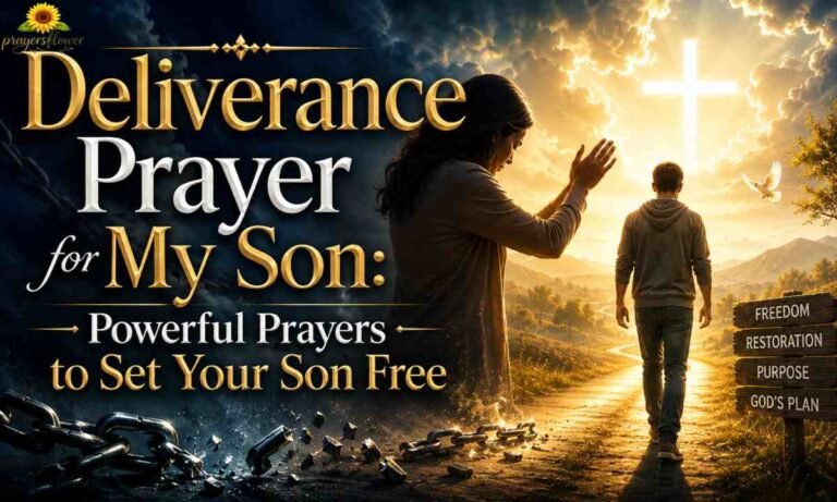 Deliverance Prayer for My Son Powerful Prayers to Set Your Son Free