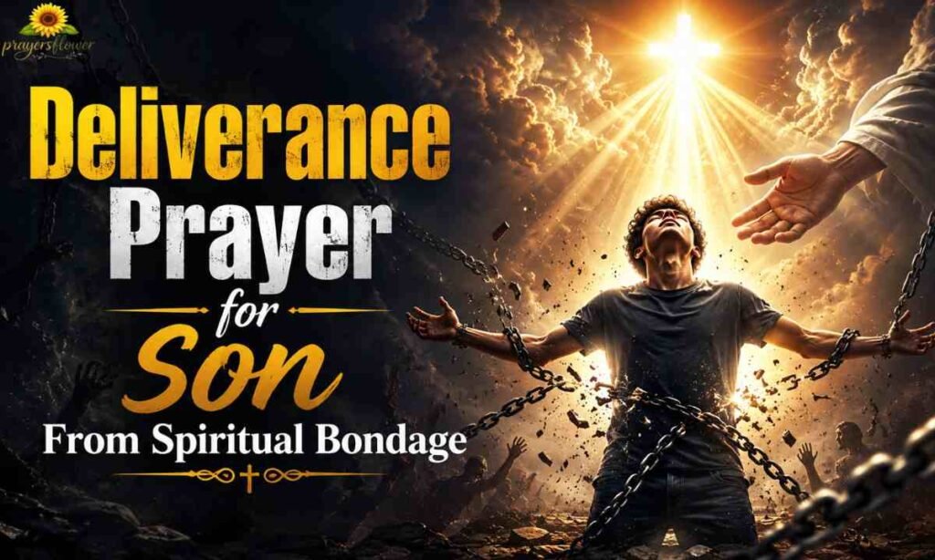Deliverance Prayer for Son From Spiritual Bondage